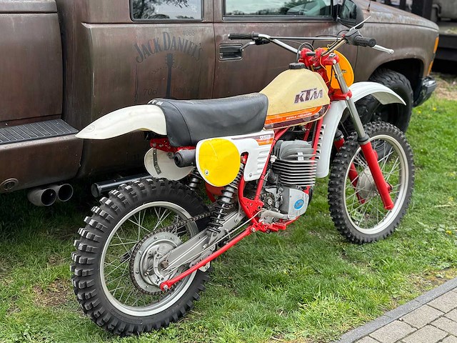 1981 ktm 250cc gs motorfiets - afbeelding 9 van  12