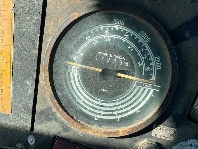 1981 mercedes-benz mb trac 1500 vierwielaangedreven landbouwtractor - afbeelding 14 van  32