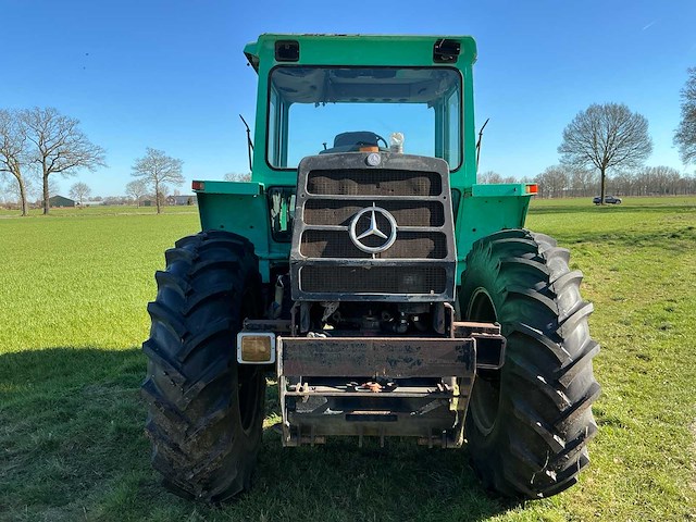 1981 mercedes-benz mb trac 1500 vierwielaangedreven landbouwtractor - afbeelding 12 van  32