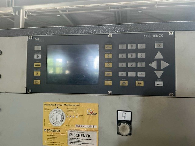 1981 schenck h 2 b balanceermachine - afbeelding 2 van  16