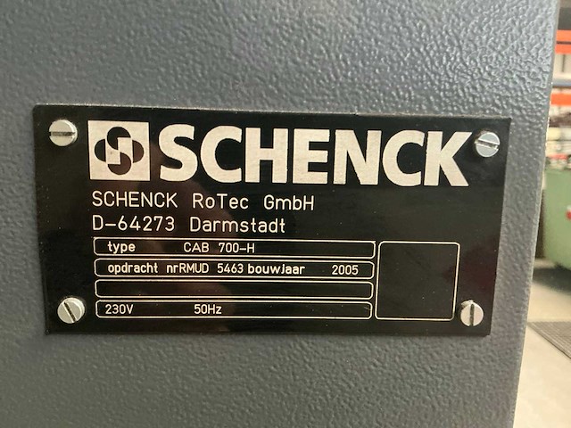 1981 schenck h 2 b balanceermachine - afbeelding 7 van  16