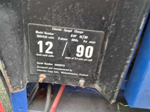 1981 still efg 10/5002 vorkheftruck - afbeelding 9 van  17