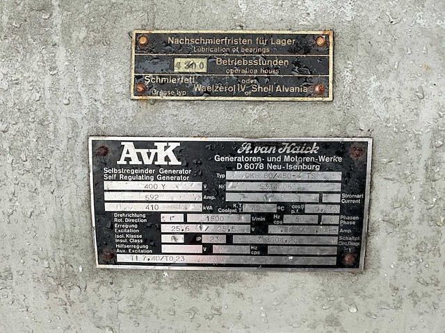 1981 strüver noodstroomaggregaat - afbeelding 8 van  25