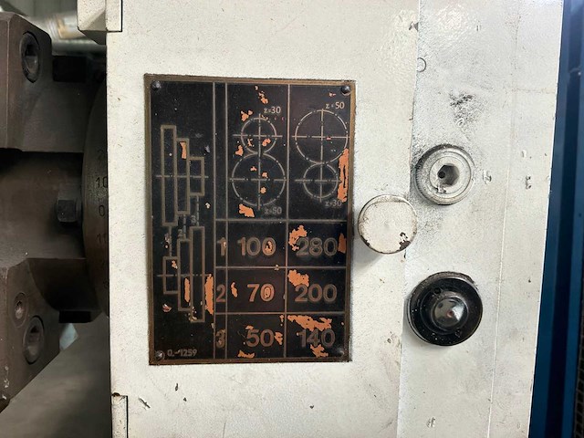 1981 tos fnk 25 freesmachine - afbeelding 6 van  18