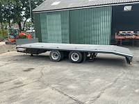 1981 veenhuis 16000 tandemasser plateau-/machineaanhanger met landbouwkenteken - afbeelding 12 van  26