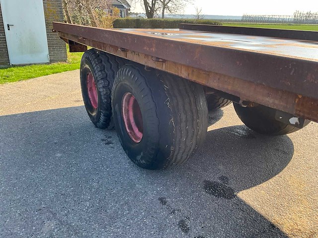 1981 zelfbouw balentransportwagen / kistenwagen - afbeelding 3 van  11
