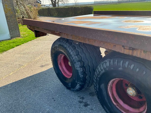 1981 zelfbouw balentransportwagen / kistenwagen - afbeelding 4 van  11