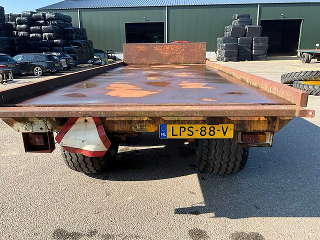 1981 zelfbouw balentransportwagen / kistenwagen - afbeelding 6 van  11