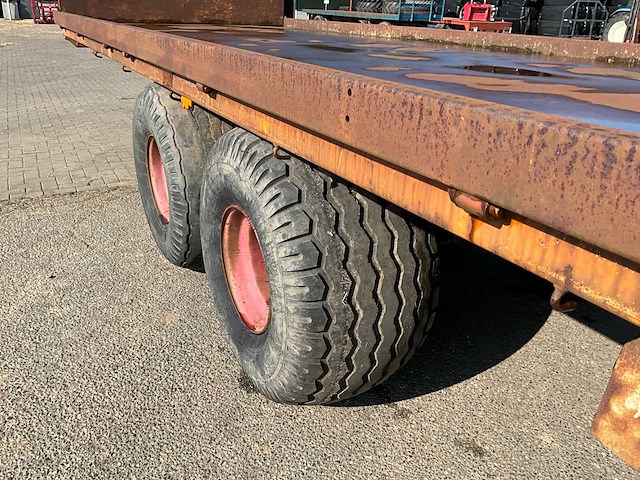 1981 zelfbouw balentransportwagen / kistenwagen - afbeelding 8 van  11