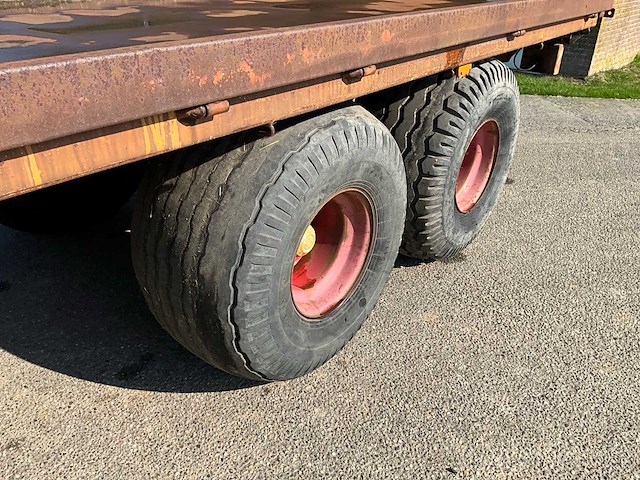1981 zelfbouw balentransportwagen / kistenwagen - afbeelding 9 van  11