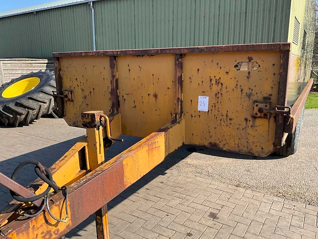 1981 zelfbouw balentransportwagen / kistenwagen - afbeelding 10 van  11