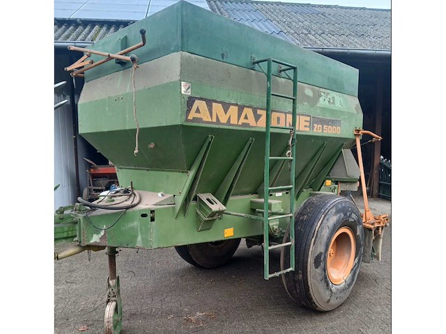 1982 amazone zg 5000 kalkstrooier - afbeelding 1 van  15