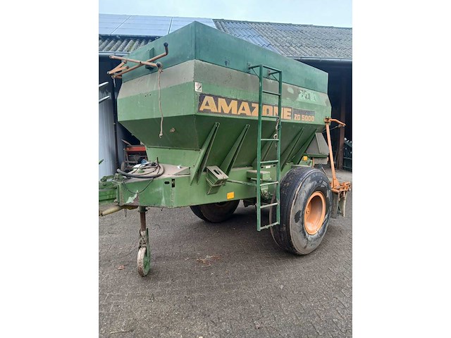 1982 amazone zg 5000 kalkstrooier - afbeelding 8 van  15
