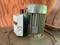 1982 dubbele stof- en spaanafzuiginstallatie, 2,2 kw, 2 filterzakken en 2 opvangzakken - afbeelding 7 van  14