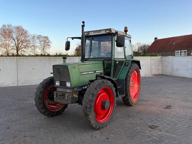 1982 fendt 309 lsa vierwielaangedreven landbouwtractor - afbeelding 1 van  20
