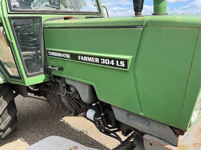 1982 fendt farmer 304ls turbomatik tweewielaangedreven landbouwtractor - afbeelding 5 van  29