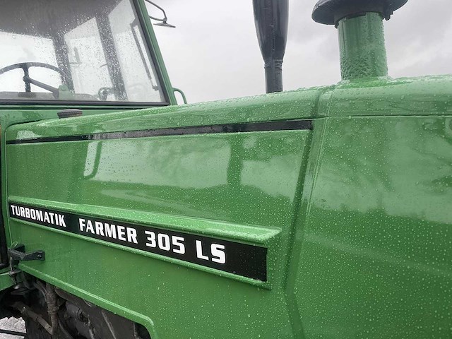 1982 fendt farmer 305 ls turbomatik vierwielaangedreven landbouwtractor - afbeelding 13 van  32