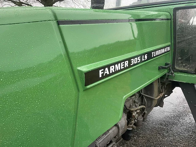 1982 fendt farmer 305 ls turbomatik vierwielaangedreven landbouwtractor - afbeelding 20 van  32