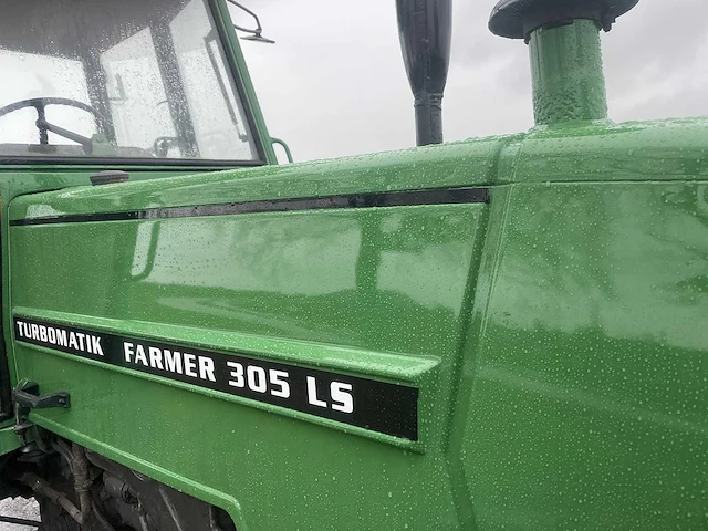1982 fendt farmer 305 ls turbomatik vierwielaangedreven landbouwtractor - afbeelding 2 van  32