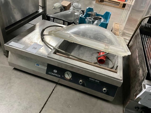 1982 kramer+grebe compack vacuümmachine - afbeelding 4 van  8