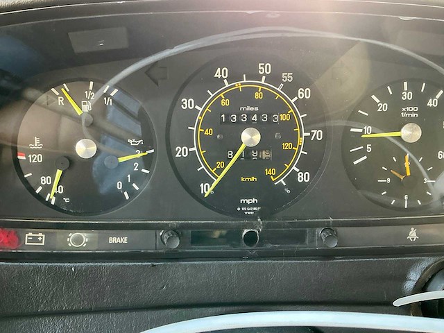 1982 mercedes-benz 300d turbo diesel personenauto - afbeelding 3 van  28