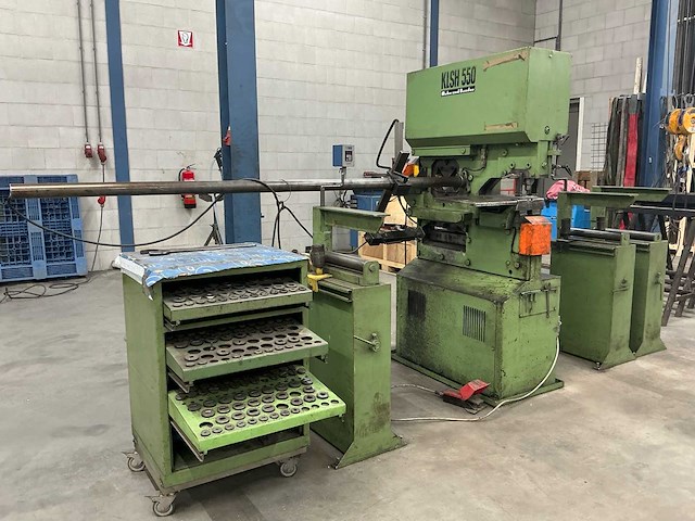 1982 mubea klsh 550 pons- en knipmachine - afbeelding 3 van  14