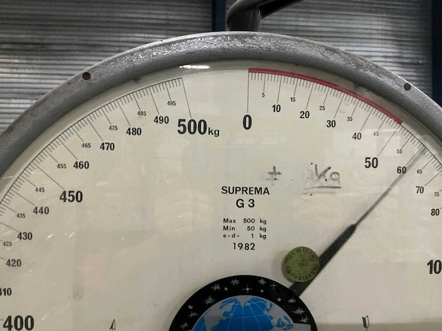 1982 suprema g3 weegschaal - afbeelding 4 van  5
