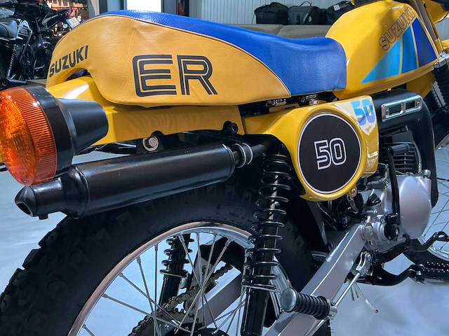1982 suzuki bromfiets er50 - afbeelding 10 van  24