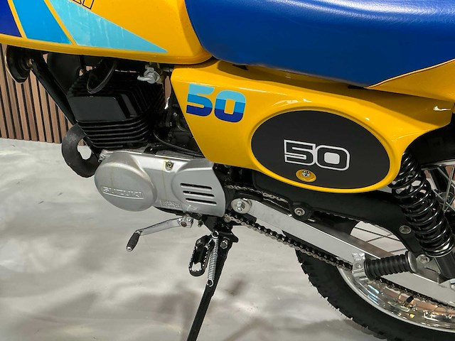 1982 suzuki bromfiets er50 - afbeelding 13 van  24
