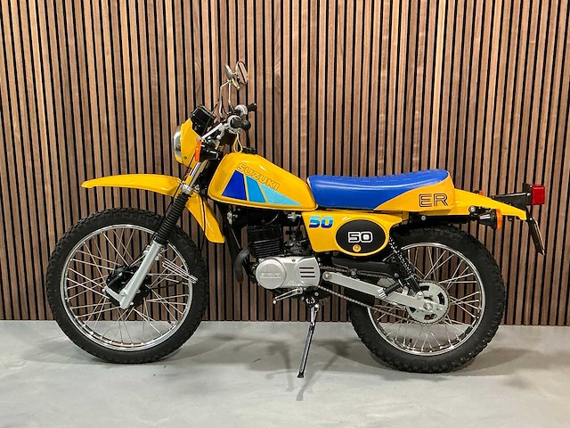 1982 suzuki bromfiets er50 - afbeelding 4 van  4