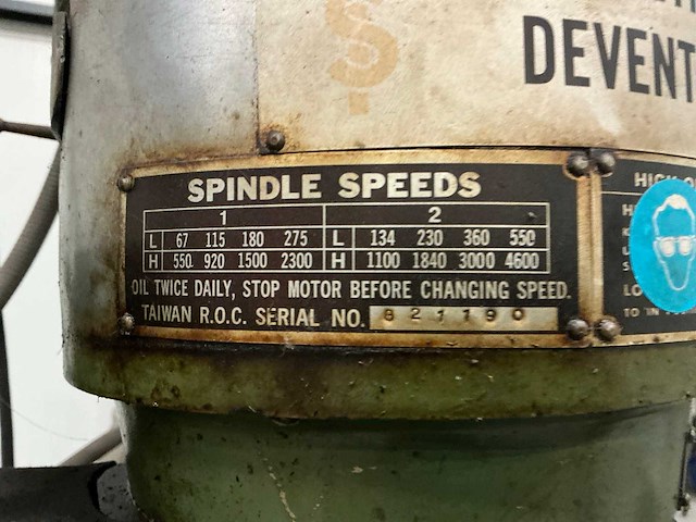 1982 universele freesmachine - afbeelding 3 van  12