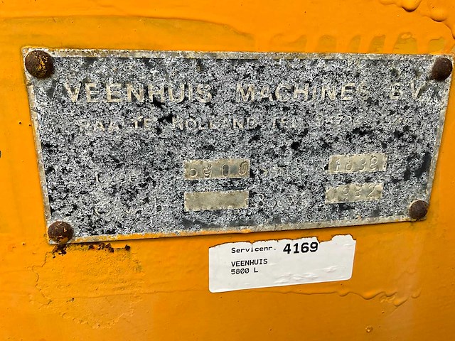 1982 veenhuis 5800 mesttank - afbeelding 13 van  20