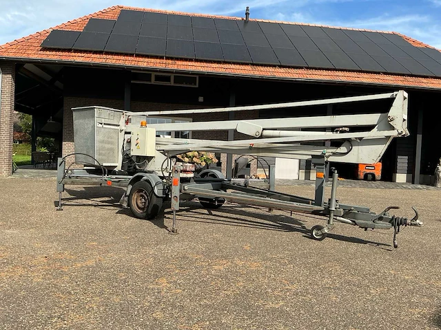 1982 venroy custer r170-11 rambler aanhangerhoogwerker / mobiele hoogwerker - afbeelding 6 van  27