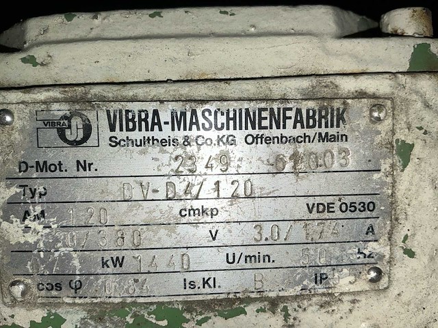 1982 vibra vibratiezeef / trilzeefmachine - afbeelding 6 van  11