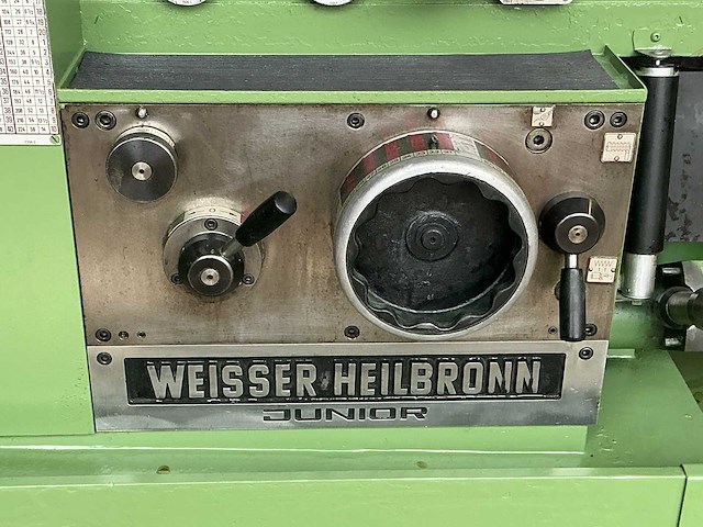 1982 weisser heilbronn junior center draaibank - afbeelding 25 van  31