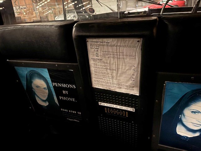 1983 austin diesel engelse taxi sn-rb-83 - afbeelding 9 van  15