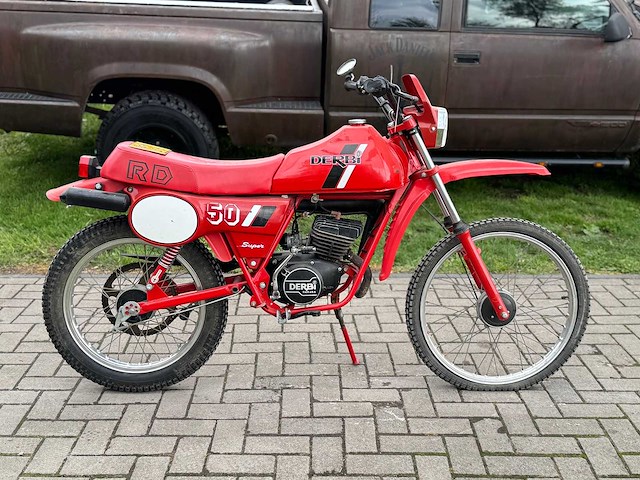 1983 derbi yumbo super rd 50cc brommer - afbeelding 11 van  14