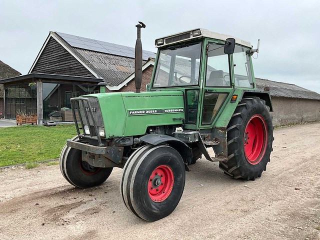1983 fendt 305ls turbomatik tweewielaangedreven landbouwtractor - afbeelding 12 van  33