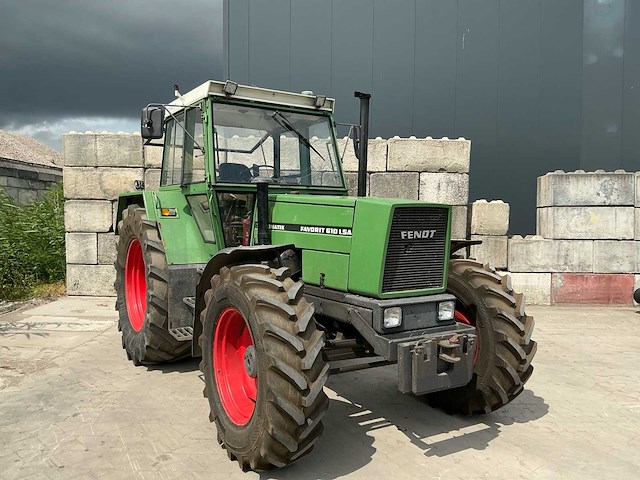 1983 fendt favorit 610lsa turbomatik vierwielaangedreven landbouwtractor - afbeelding 6 van  24