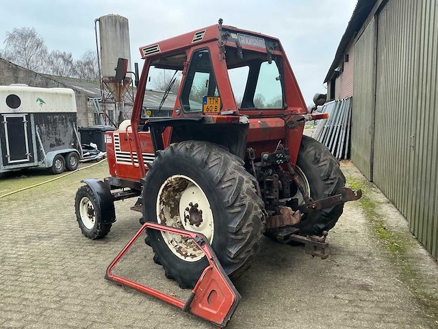1983 fiat 580 oldtimer tractor - afbeelding 23 van  29