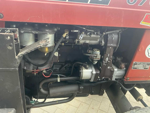1983 fiat 670 f78 oldtimer tractor - afbeelding 7 van  23