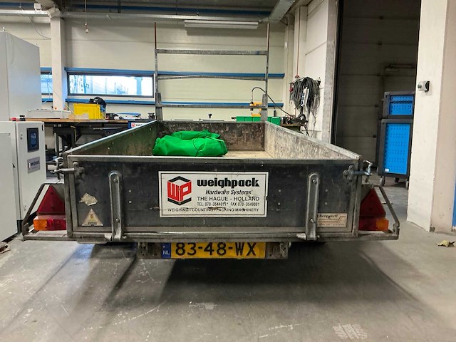 1983 henra h 20 v open laadbak aanhangwagen - afbeelding 10 van  15