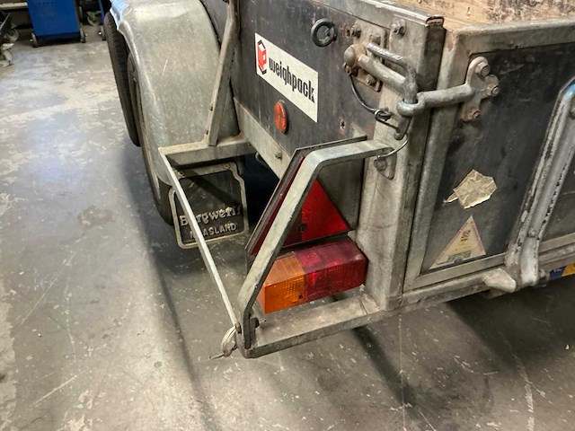 1983 henra h 20 v open laadbak aanhangwagen - afbeelding 13 van  15
