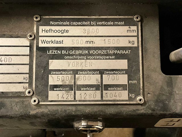 1983 hyster h 30 xl vorkheftruck - afbeelding 7 van  16