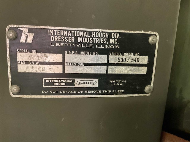 1983 international m10a shovel - afbeelding 10 van  18