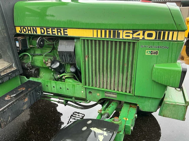 1983 john deere 1640 tweewielaangedreven landbouwtractor - afbeelding 3 van  24