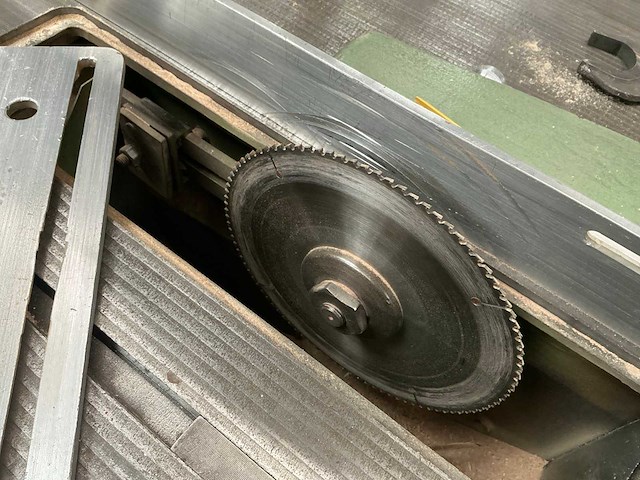 1983 karl mrozek tks zaagtafel - afbeelding 1 van  10