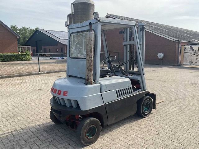 1983 linde h25g vorkheftruck - afbeelding 11 van  15