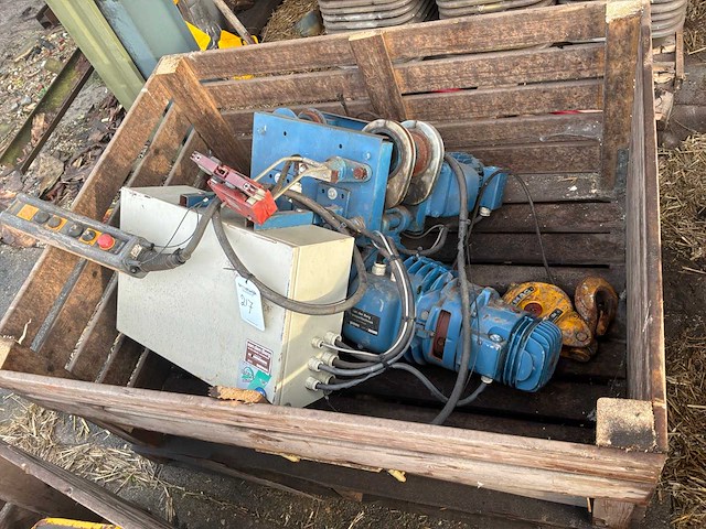 1983 mannesmann demag kettingtakel - afbeelding 2 van  7