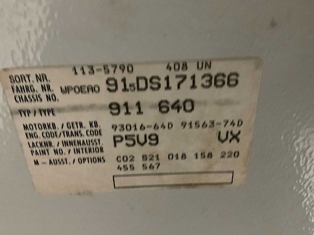 1983 porsche 911 cabrio personenauto - afbeelding 25 van  32